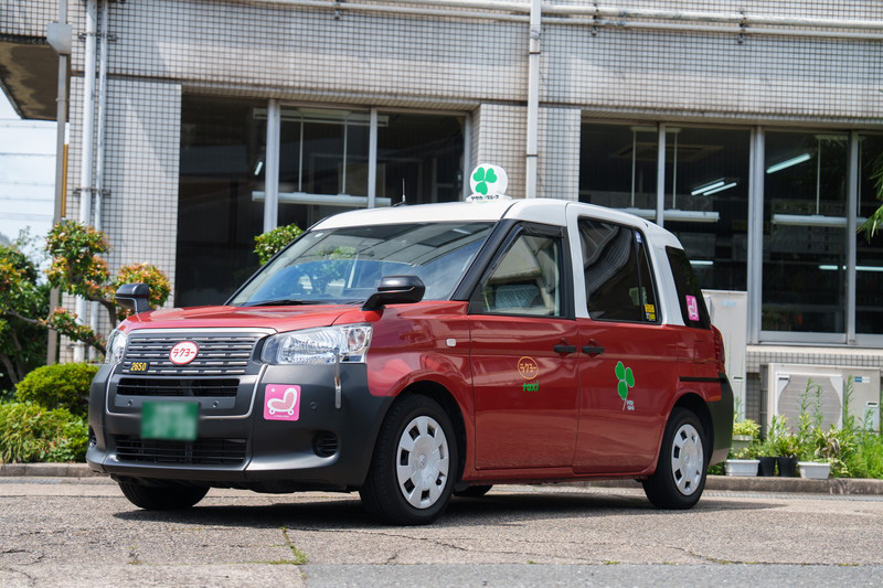 タクシーの車体